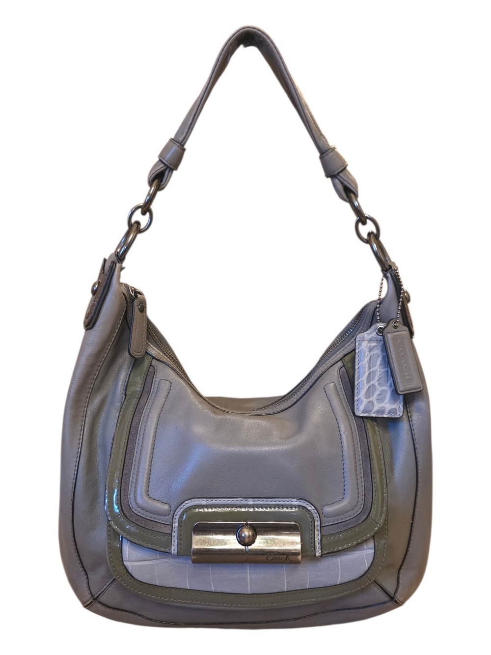 Coach Kristin Leather Shoulder Bag